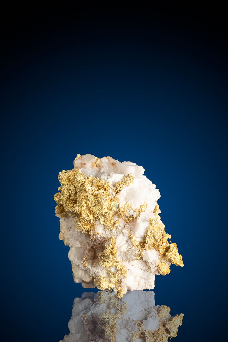 (image for) Chunky and Loaded Gold and Quartz Specimen from California
